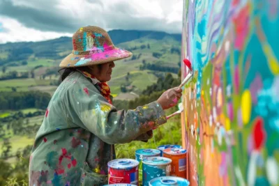 como pintar con esmalte una pared