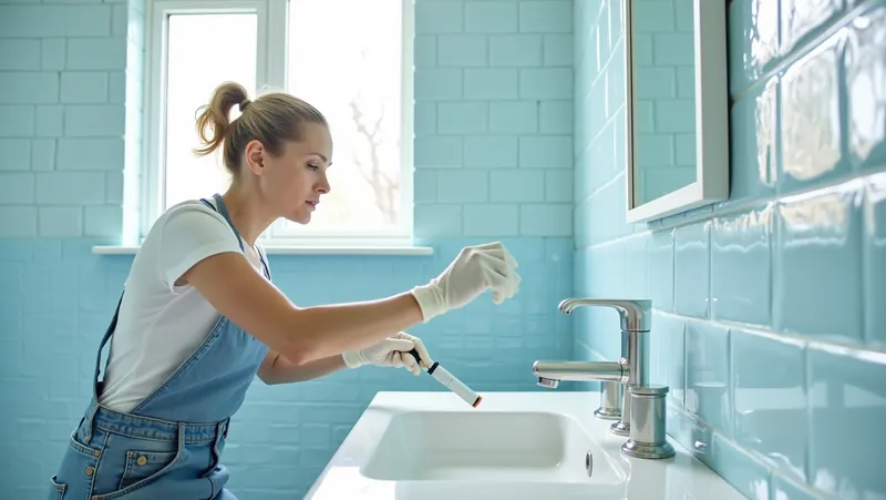 ¿Como pintar los azulejos del bano o la cocina