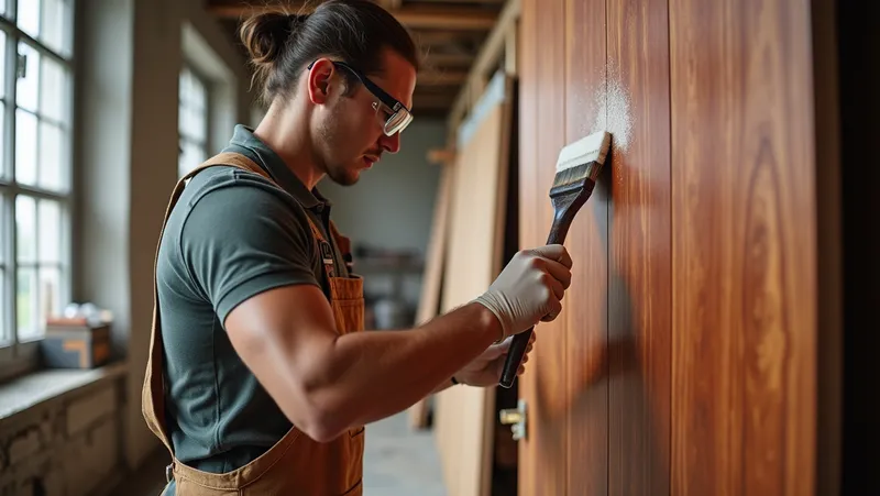 cómo pintar puertas de sapeli eficazmente