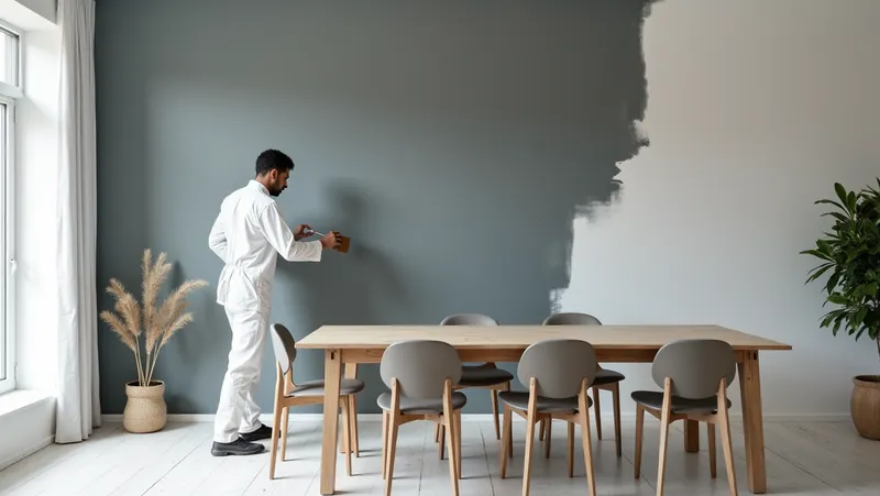 cómo pintar un comedor moderno para revitalizar tu espacio