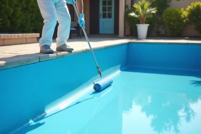 ¿Como pintar una piscina de obra u hormigon