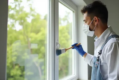 ¿Como pintar ventanas de aluminio